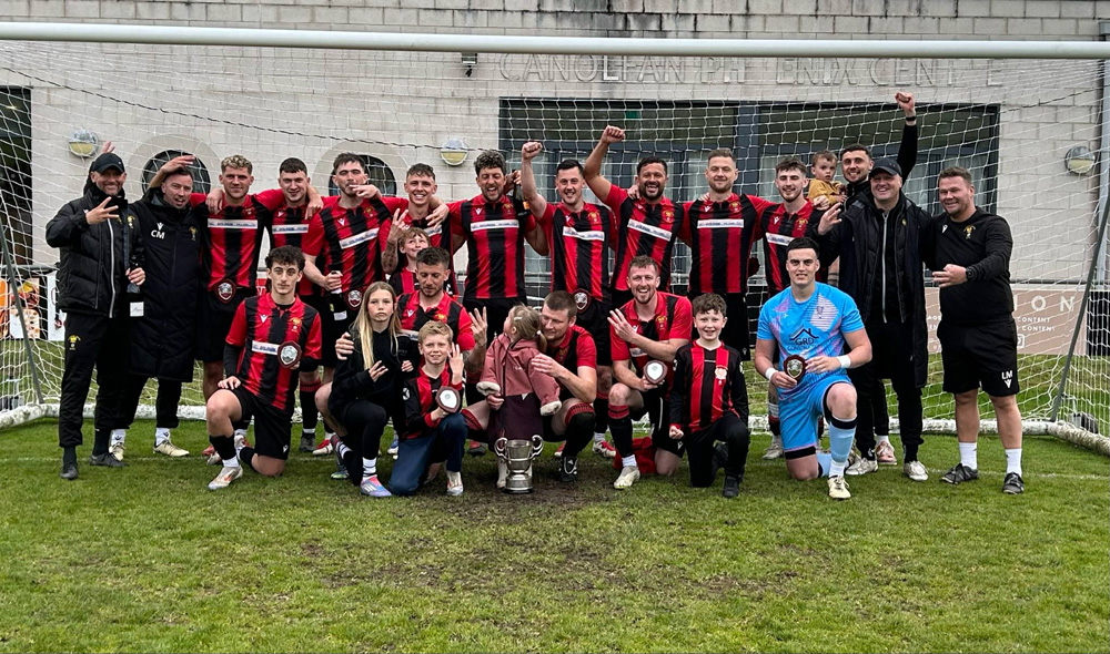 GordonThomas63's tweet photo. CHAMPIONS - Remarkable @GoodwickUtd  seal back to back unbeaten First Division titles - Read more...

 https://t.co/zOXxDkzCf0 https://t.co/KBRpl37bsj