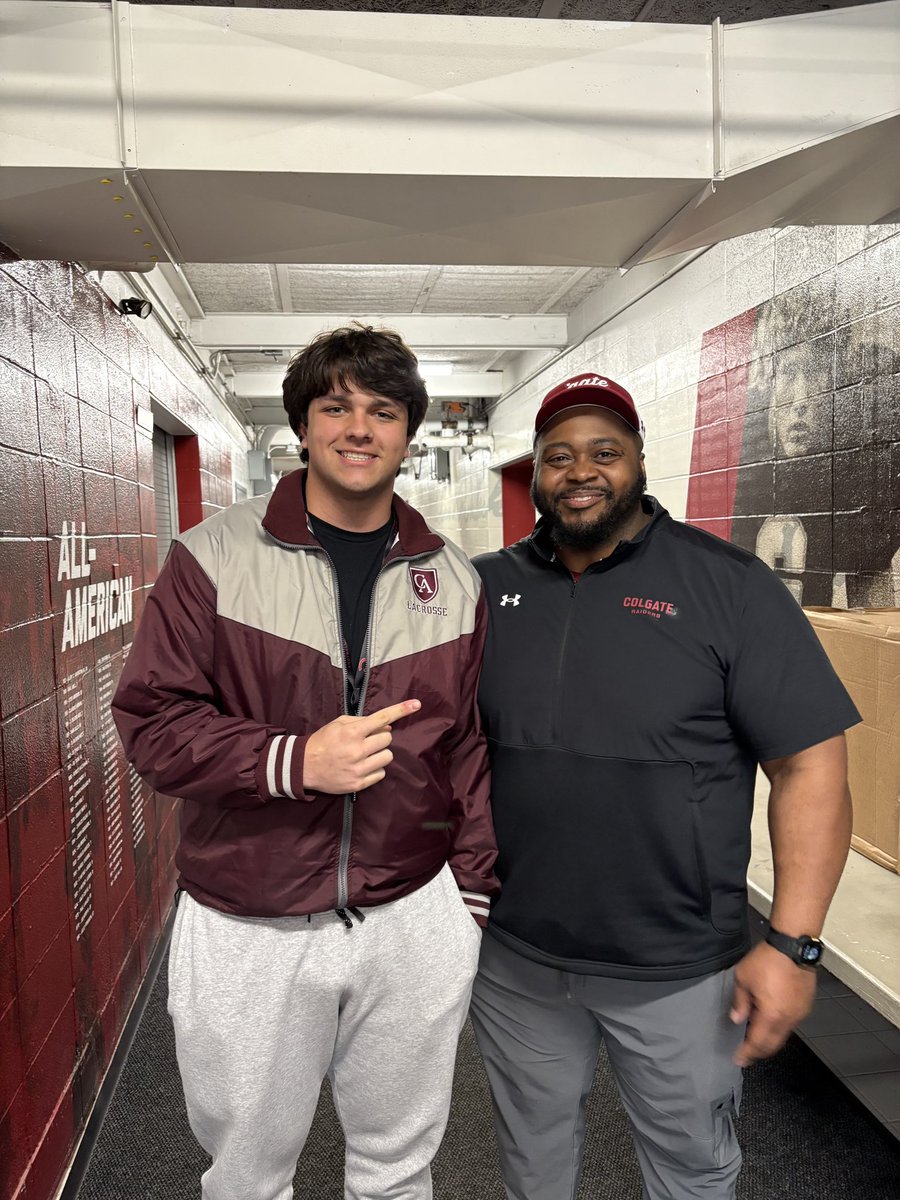 Michael Milenkovski ('26) (@mmil2026) on Twitter photo #AGTG After a wonderful visit and talk with <a href="/_CoachFitz/">Curt Fitzpatrick</a>, <a href="/Ison50/">Josh Ison</a>, and <a href="/CoachNTrawick/">Nate Trawick</a> I'm extremely blessed to have received my first Division 1 NCAA offer from <a href="/ColgateFB/">Colgate Football</a>! #AGTG After a wonderful visit and talk with <a href="/_CoachFitz/">Curt Fitzpatrick</a>, <a href="/Ison50/">Josh Ison</a>, and <a href="/CoachNTrawick/">Nate Trawick</a> I'm extremely blessed to have received my first Division 1 NCAA offer from <a href="/ColgateFB/">Colgate Football</a>!