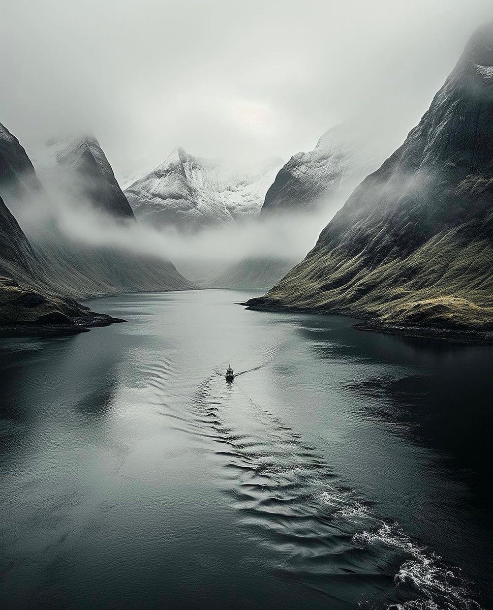 earthcurated's tweet photo. The Fjords of Norway 🇳🇴 https://t.co/E2dhfoEcTW