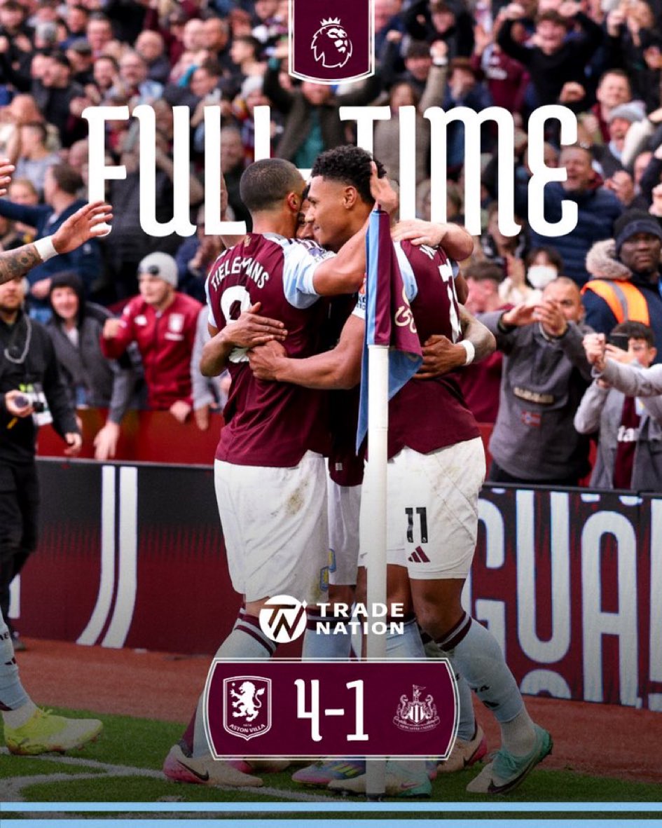 OzzyOsbourne's tweet photo. Well done! So proud of you. UP THE VILLA! https://t.co/rKy7jQs3KX