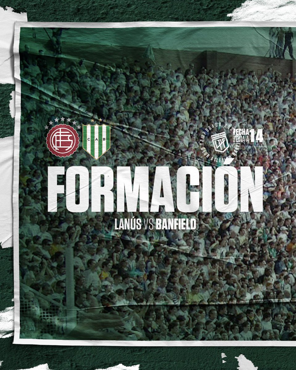 CAB_oficial's tweet photo. Nuestra 𝐟𝐨𝐫𝐦𝐚𝐜𝐢𝐨́𝐧 para el #ClásicoDelSur.

#EnBanfieldJugamosTodos 🇳🇬 https://t.co/Xy7N3LGCYe