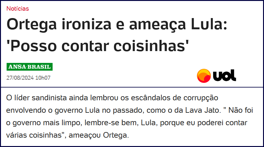 Bruno César (@brunocesar_twtt) on Twitter photo <a href="/EduardoJorge/">Eduardo Jorge</a> Não se pode descartar a segunda opção.
Ortega, no ano passado, por exemplo: <a href="/EduardoJorge/">Eduardo Jorge</a> Não se pode descartar a segunda opção.
Ortega, no ano passado, por exemplo: