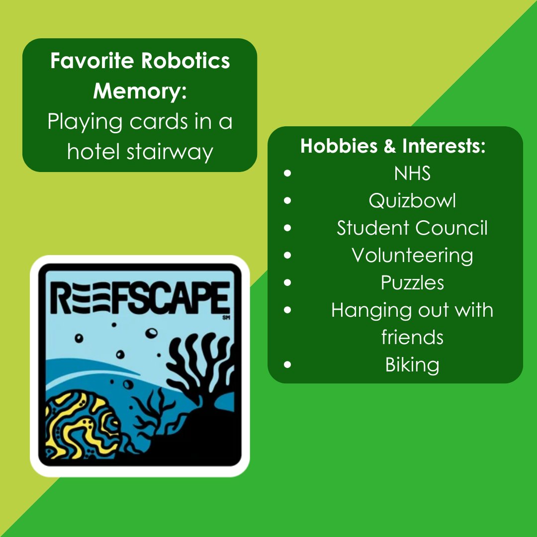 1747robotics's tweet image. Our last senior for this 2024-2025 season is Om! 💚🐼