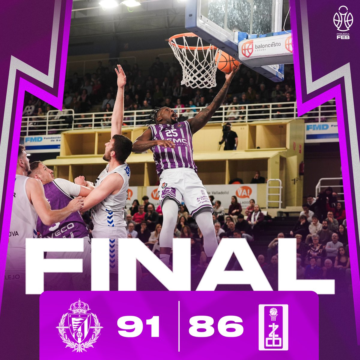UEMC Baloncesto Valladolid tweet media