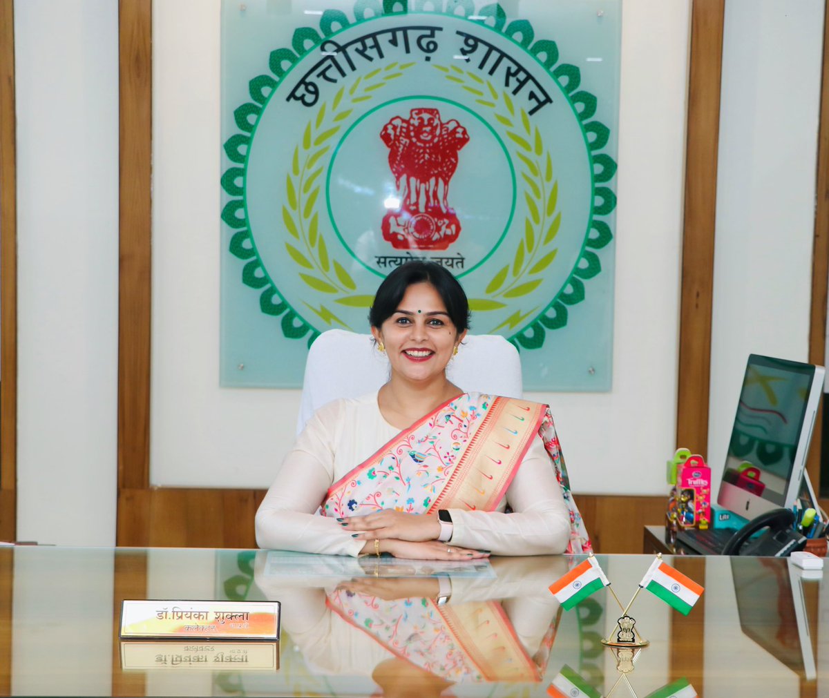 Congratulations and best wishes to <a href="/PriyankaJShukla/">Dr. Priyanka Shukla</a>  on becoming the Mission Director of #NHM CG again. Hope during your tenure, right decisions will be taken in the interest of the employees.
<a href="/ShyamBihariBjp/">ShyamBihari Jaiswal</a> 
<a href="/ChhattisgarhCMO/">CMO Chhattisgarh</a> 
<a href="/CGNHM1/">CGNHMEMPLOYEE</a> 
<a href="/cgsvskm/">छ.ग. सर्व विभागीय संविदा कर्मचारी महासंघ (CGSVSKM)</a> 
<a href="/TS_SinghDeo/">T S Singhdeo</a> 
<a href="/INCChhattisgarh/">INC Chhattisgarh</a>