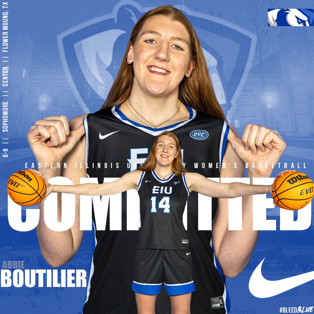 EIUWBB's tweet photo. Panther Nation, please welcome our newest member of the EIU Women’s Basketball Team Abbie Boutilier! Welcome to the family! 💙

#bleedblue https://t.co/pkV2eaOy6h