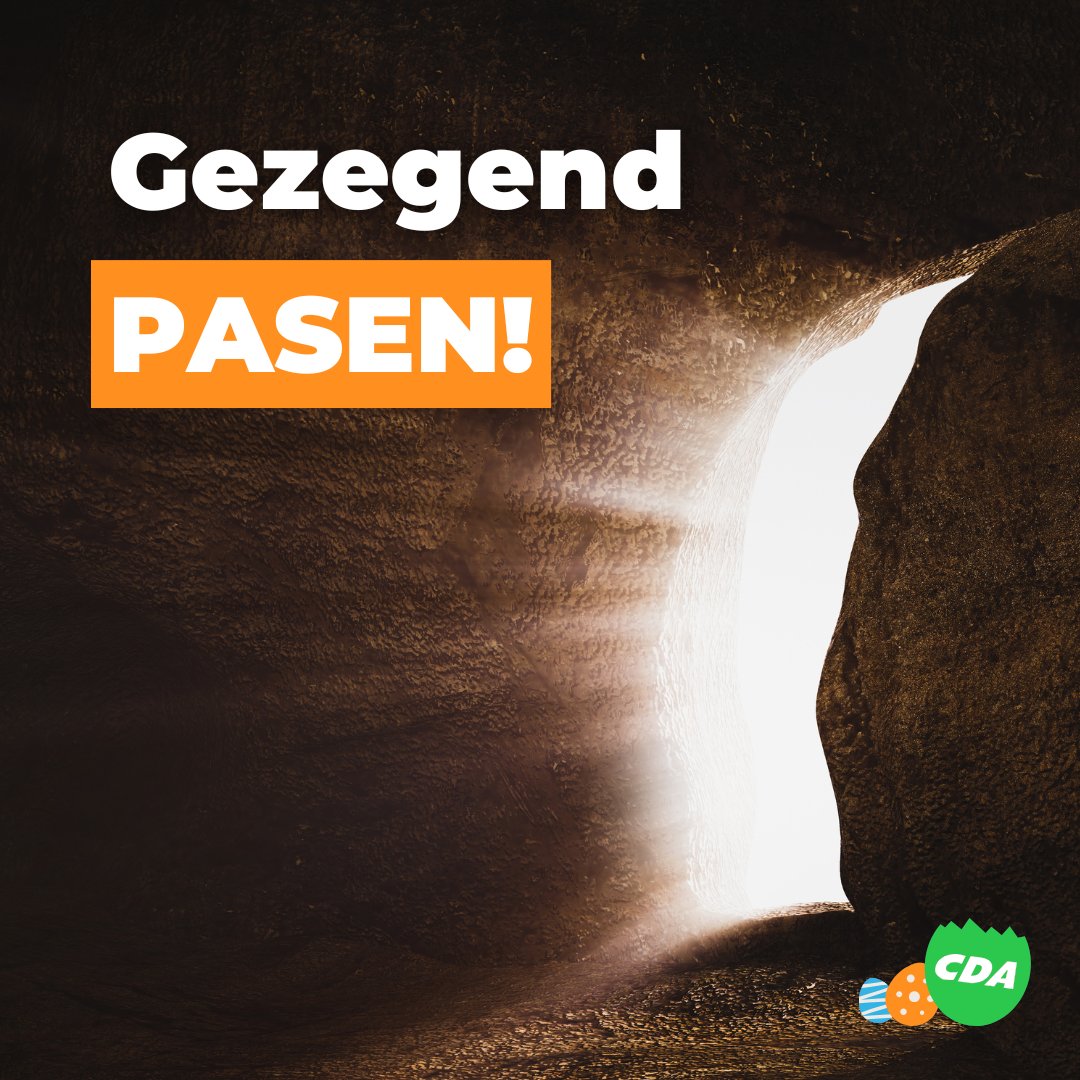 Pasen laat zien dat licht sterker is dan duister, hoop sterker dan wanhoop.
In een tijd van onzekerheid blijft dat een krachtige boodschap –
ook voor onze stad, voor onze gemeenschap.

Namens fractie en bestuur van CDA Zoetermeer:
gezegend Pasen.