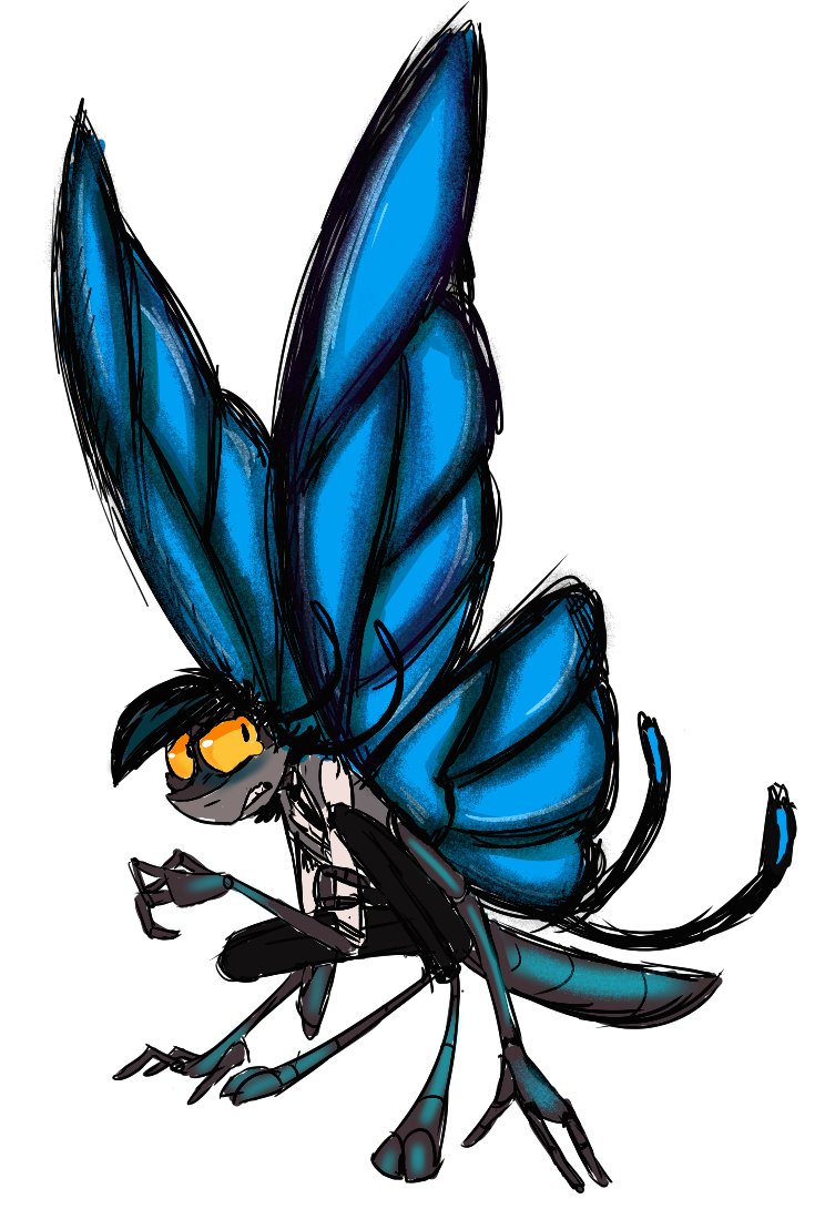 Love drawing this distressed guy lmaoo
#butterflybusiness #butterfly #insect #anthro #furry #art #fanart