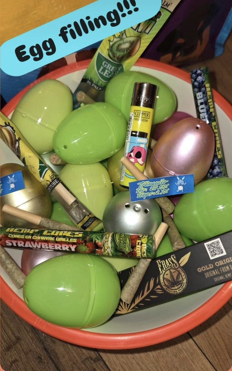 420FRP's tweet photo. Happy Easter 🐰 🐣 #frassrollingpapers #EggHunt2025 https://t.co/OKObCnotSk