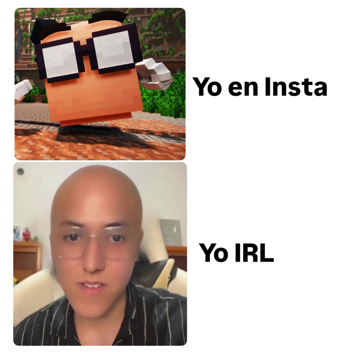 WebonesMC's tweet photo. Que dicen gente, ¿Mr. Webón en Insta o IRL? 😎

SOLO respuestas serias por favor.

Ah, por cierto... ¡Hoy también tenemos nuevos participantes de #WebonesShow! 🤩 https://t.co/o2mJpvOuYb