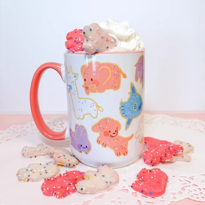 Along with the coasters and stickers, I still have cups available! Thank you all for your support on this drop! :