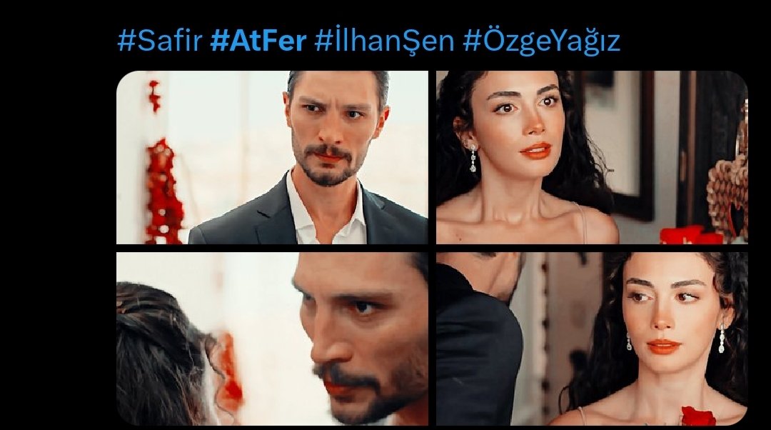 Giulysandri's tweet image. Sono  Belli insieme, 🩵  io mi sarei imbarazzata e subito stavo con te per tutta la vita 🥰  #AtFer #Safir #İlhanSen