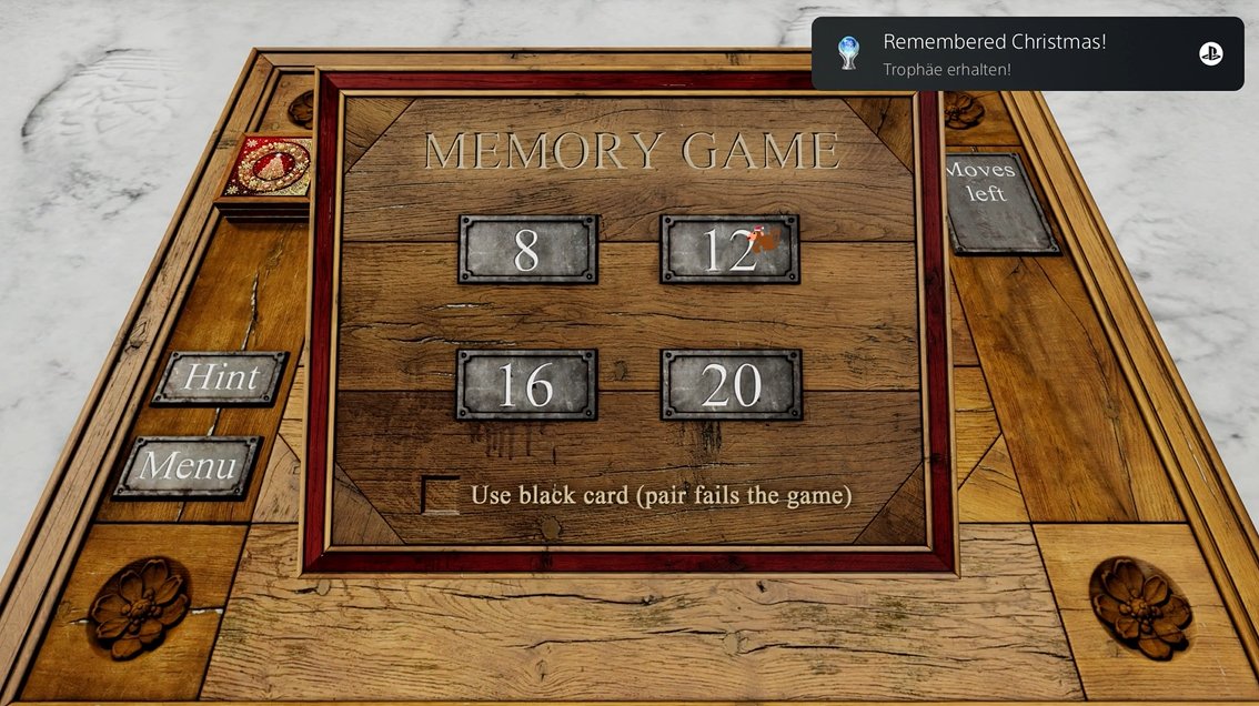 Platinum #2636 🏆
Remember Christmas [NA] (PS5)