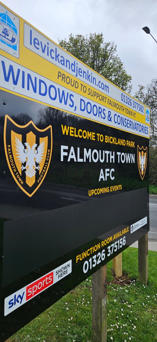 portunder5's tweet photo. @Falmouth_Town 1 - 1 Bristol Manor Farm F.C https://t.co/XBzxU3C31K