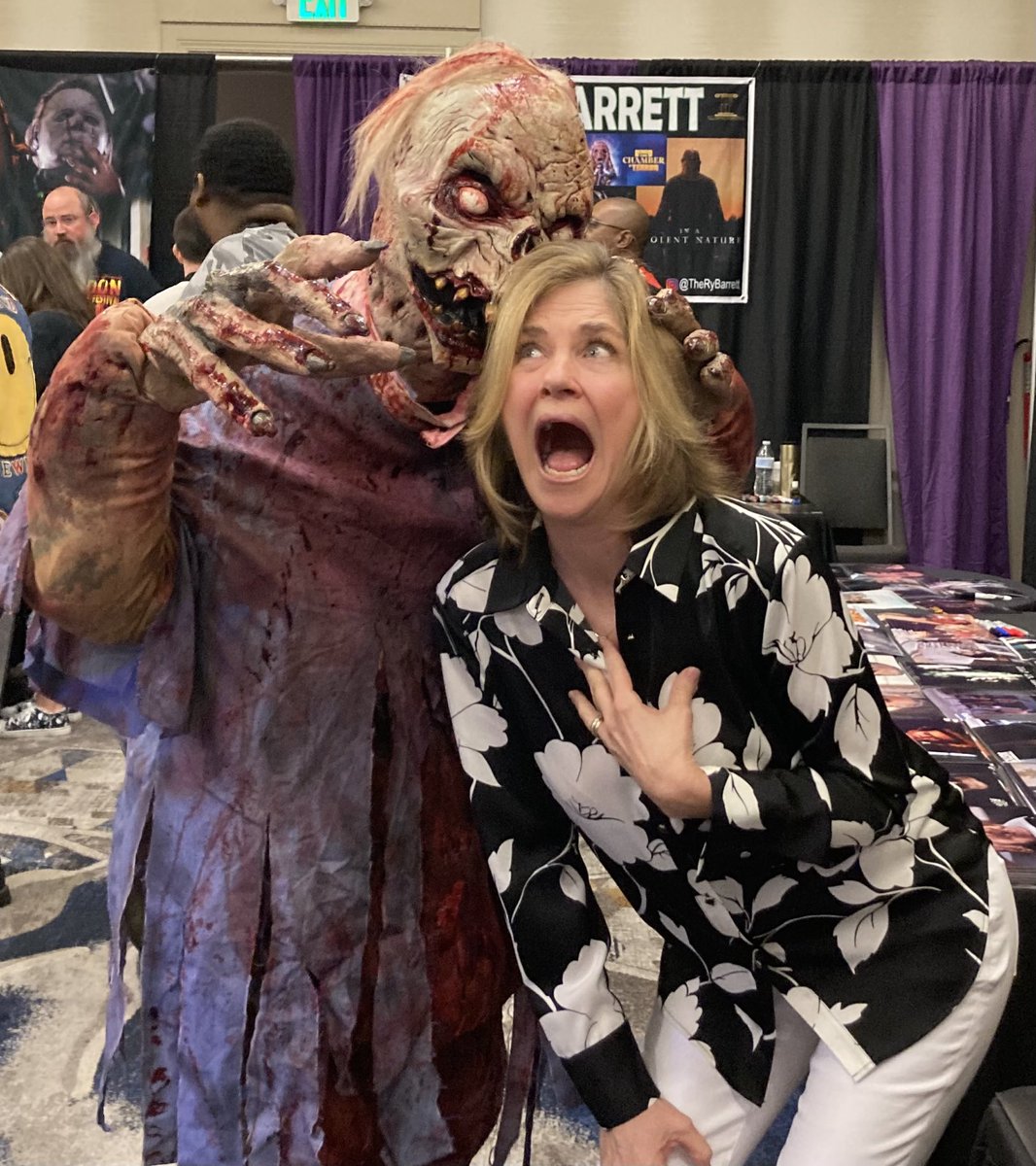 Having fun at @fullmoontattooandhorrorfestivial
