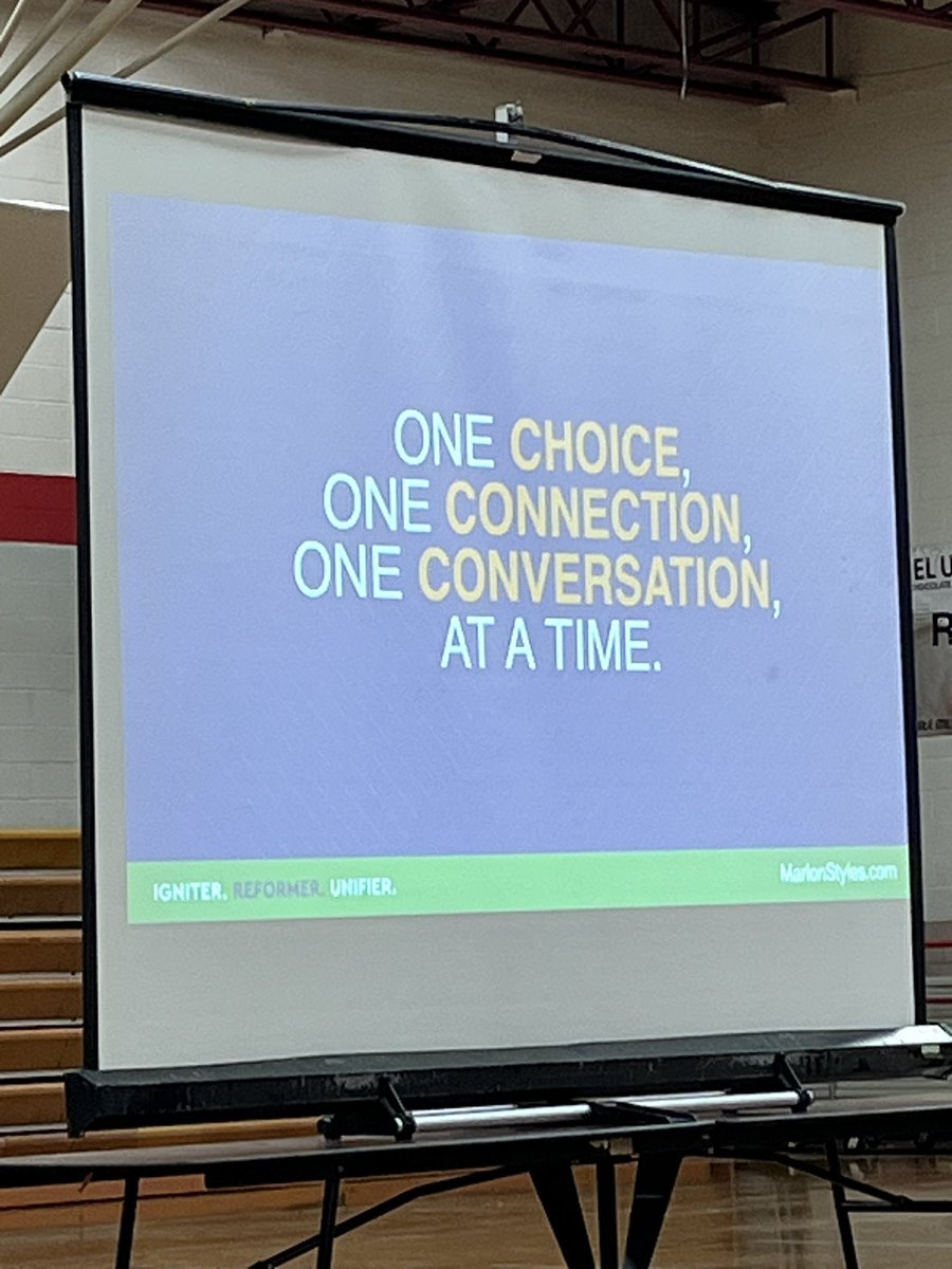 Mr. Marlon Styles in the house Friday morningThanks for the wonderful message! Look forward to sharing our new story. #UNIFIED <a href="/Styles_MarlonJr/">Marlon Styles</a>  <a href="/Milford_Super/">MilfordSuper</a> <a href="/MJHS_Goetz/">Misty Goetz</a> <a href="/Milford_Super/">MilfordSuper</a> <a href="/PaulDaneducate/">Paul Daniels</a>