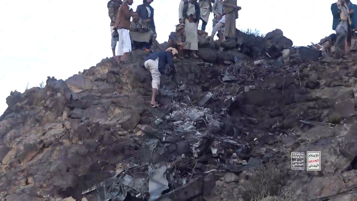 imp_navigator's tweet image. The Yemeni Ansar Allah (Houthis) claimed 21th downed US MQ-9 Reaper UCAV from autumn 2023 and 6th downed MQ-9 in last three weeks.