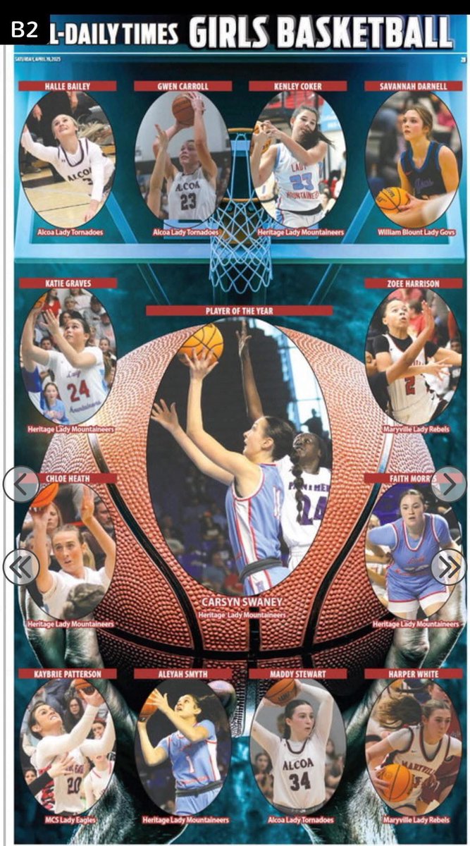 Lady Ts Basketball (@alcoagirlsbball) on Twitter photo Congratulations to the Lady Ts: <a href="/hallebailey2026/">Halle Bailey 2026</a>, <a href="/Gwen_ca23/">Gwen Carroll</a> & <a href="/MaddyRayne24/">Maddy Stewart</a> for being selected to the All Daily Times Girls Basketball team! Congratulations to the Lady Ts: <a href="/hallebailey2026/">Halle Bailey 2026</a>, <a href="/Gwen_ca23/">Gwen Carroll</a> & <a href="/MaddyRayne24/">Maddy Stewart</a> for being selected to the All Daily Times Girls Basketball team!