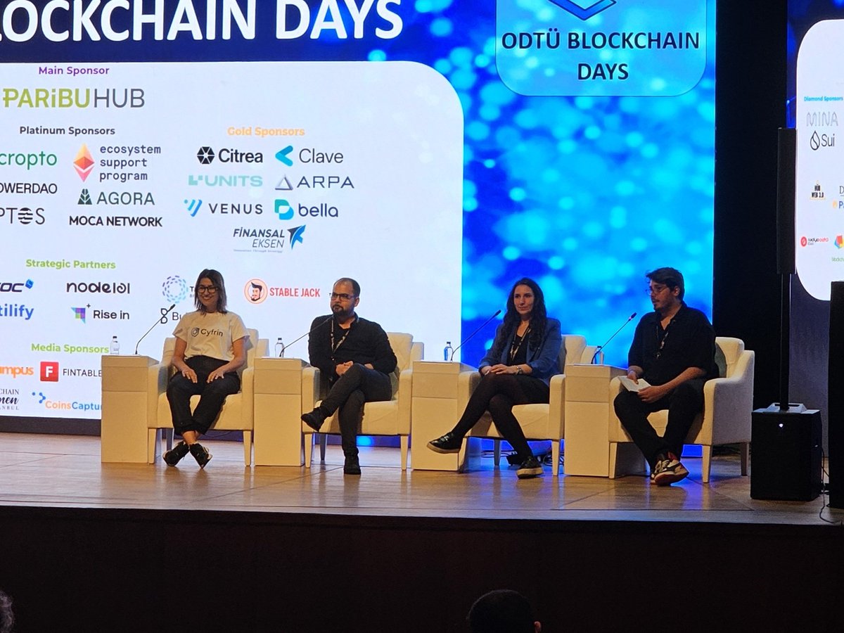 Can Ahmet (@canahmeth) on Twitter photo Really appreciate all your thoughts and energy!
<a href="/DaysBlockchain/">Blockchain Days</a> <a href="/elifhilalumucu/">Av. Elif Hilal Kara</a> <a href="/tahsinizm42/">Tahsin Büyükyavuz</a> <a href="/Jayincrypto/">Ezgi Yaltay | (Sept. 1–7) BWIstanbul</a> Really appreciate all your thoughts and energy!
<a href="/DaysBlockchain/">Blockchain Days</a> <a href="/elifhilalumucu/">Av. Elif Hilal Kara</a> <a href="/tahsinizm42/">Tahsin Büyükyavuz</a> <a href="/Jayincrypto/">Ezgi Yaltay | (Sept. 1–7) BWIstanbul</a>
