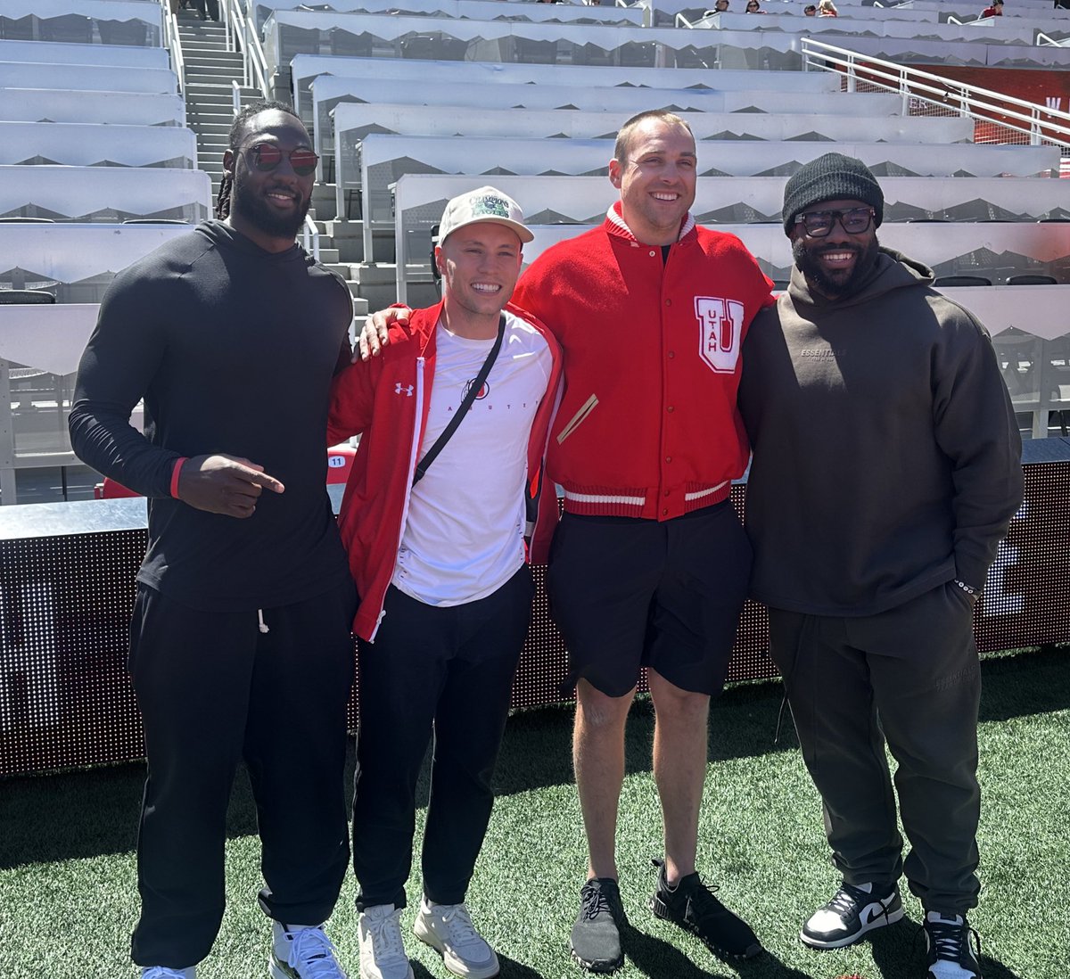 A few Utah legends, <a href="/DevinLloyd_/">devin lloyd</a> <a href="/brit_covey2/">Britain Covey</a> <a href="/PresMoss2/">ZMO✝️</a> in attendance today.