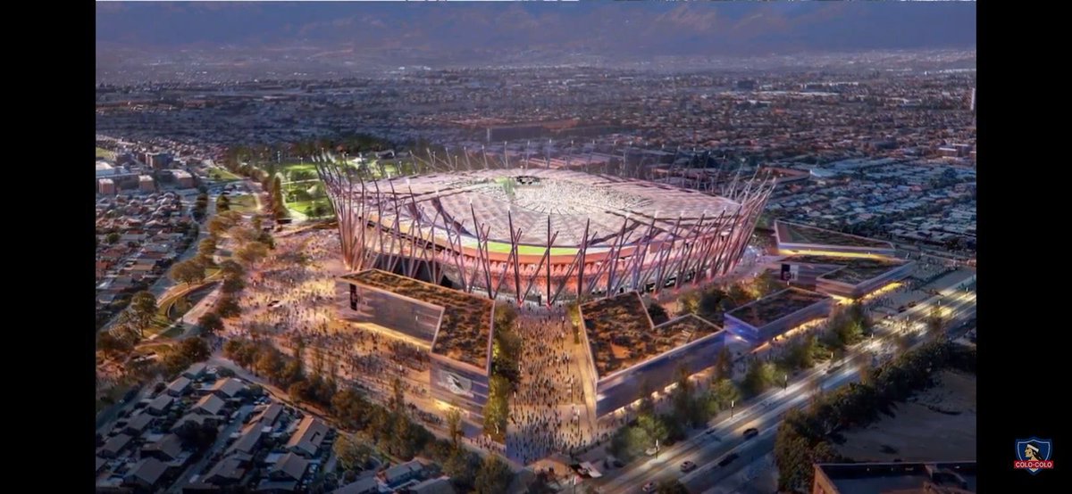 GatoNegrodeCC's tweet photo. Para mi es una mezcla entre un un estadio ingles y brasileño. Estoy 99% seguro que la fachada se parece mucho a un estadio que he visto pero no me acuerdo de cual jqkajwjdjdjdj.

Esta hermoso, que se puede decir. Un sueño que se hara realidad sin duda. https://t.co/vqvH0Ng34K