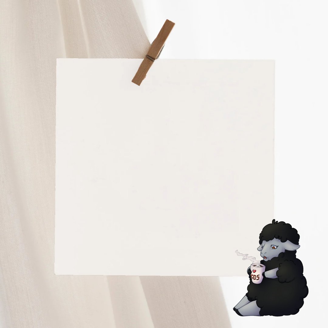 As we will say our goodbyes to our Shepherd in two weeks we decided to make a small project. We would be very happy if comfydants would join us in writing him one last letter and sharing it on #seefuuontheotherside . We made two templates but ofc you can make your own 🐑❤