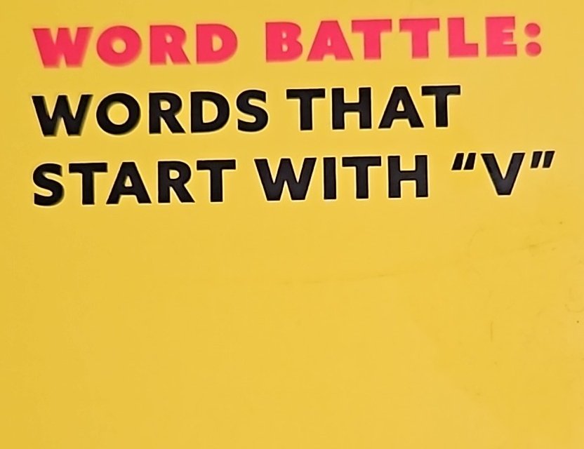 FunMovieTVFan's tweet photo. #WordBattle
The letter V... https://t.co/pFv0MFUDBg