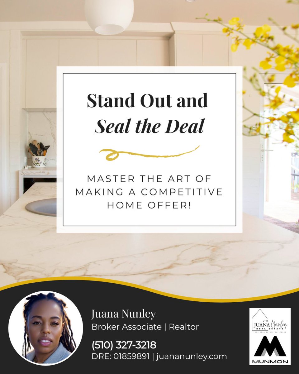 juananun's tweet photo. Ready to make a competitive offer on your dream home? 🏡✨
Start by getting pre-approved for a mortgage, understand the local market, and be ready to act fast. 

Are you ready to make your move? reach out today for expert guidance!

#homebuyingtips #competitiveoffer https://t.co/MJ1lknTTgn