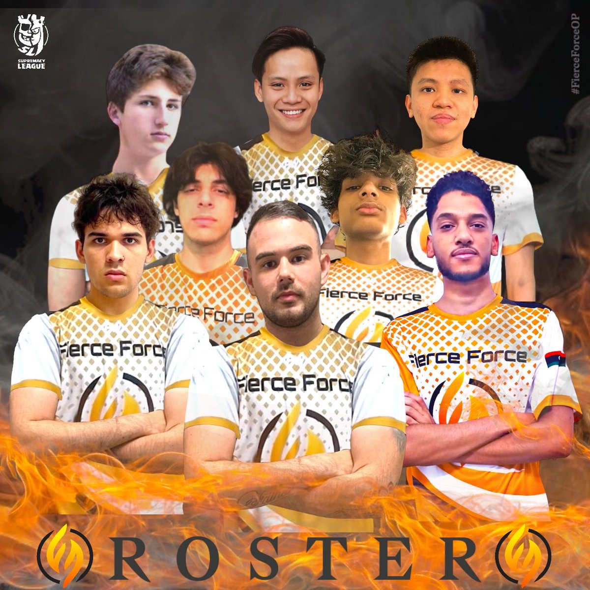 Fierce Force (@fierceforceop) on Twitter photo WOW WHAT A HANDSOME ROSTER 😍 WE PROUDLY PRESENT TO YOU OUR <a href="/CR_Supremacy/">Supremacy League</a> ROSTER ‼️
<a href="/Ashwin_ram1/">Ashwin Ram</a>
<a href="/AsafJfl/">Asaf</a>
<a href="/NateJfl/">Nate</a>
<a href="/MorteRMaleR/">Morter</a>
<a href="/SmokedCR/">Smoke™</a>
<a href="/TomiCR_/">Tomi</a>
<a href="/Booz_city/">Boozer ǀ ليبيا</a>
<a href="/cr_batan/">Batan</a>
Honourable mentions:
<a href="/jeleblanc15/">MrsBeast</a> THE GOAT
<a href="/WaaaaWaaaa4/">WaaaaWaaaa</a> (washed) 😞
<a href="/OfficerRamzies/">OfficerRamzies</a> (stinky) WOW WHAT A HANDSOME ROSTER 😍 WE PROUDLY PRESENT TO YOU OUR <a href="/CR_Supremacy/">Supremacy League</a> ROSTER ‼️
<a href="/Ashwin_ram1/">Ashwin Ram</a>
<a href="/AsafJfl/">Asaf</a>
<a href="/NateJfl/">Nate</a>
<a href="/MorteRMaleR/">Morter</a>
<a href="/SmokedCR/">Smoke™</a>
<a href="/TomiCR_/">Tomi</a>
<a href="/Booz_city/">Boozer ǀ ليبيا</a>
<a href="/cr_batan/">Batan</a>
Honourable mentions:
<a href="/jeleblanc15/">MrsBeast</a> THE GOAT
<a href="/WaaaaWaaaa4/">WaaaaWaaaa</a> (washed) 😞
<a href="/OfficerRamzies/">OfficerRamzies</a> (stinky)