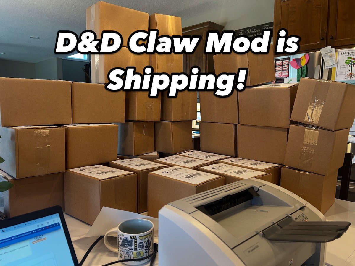 ThePinScientist's tweet image. Our D&amp;amp;D Claw Mod is shipping out! 🔥 

We have a few extras made if you’d still like to grab one while we have them in stock. 

@Sternpinball #Pinball #PinballMod #Dragon #DungeonsAndDragons