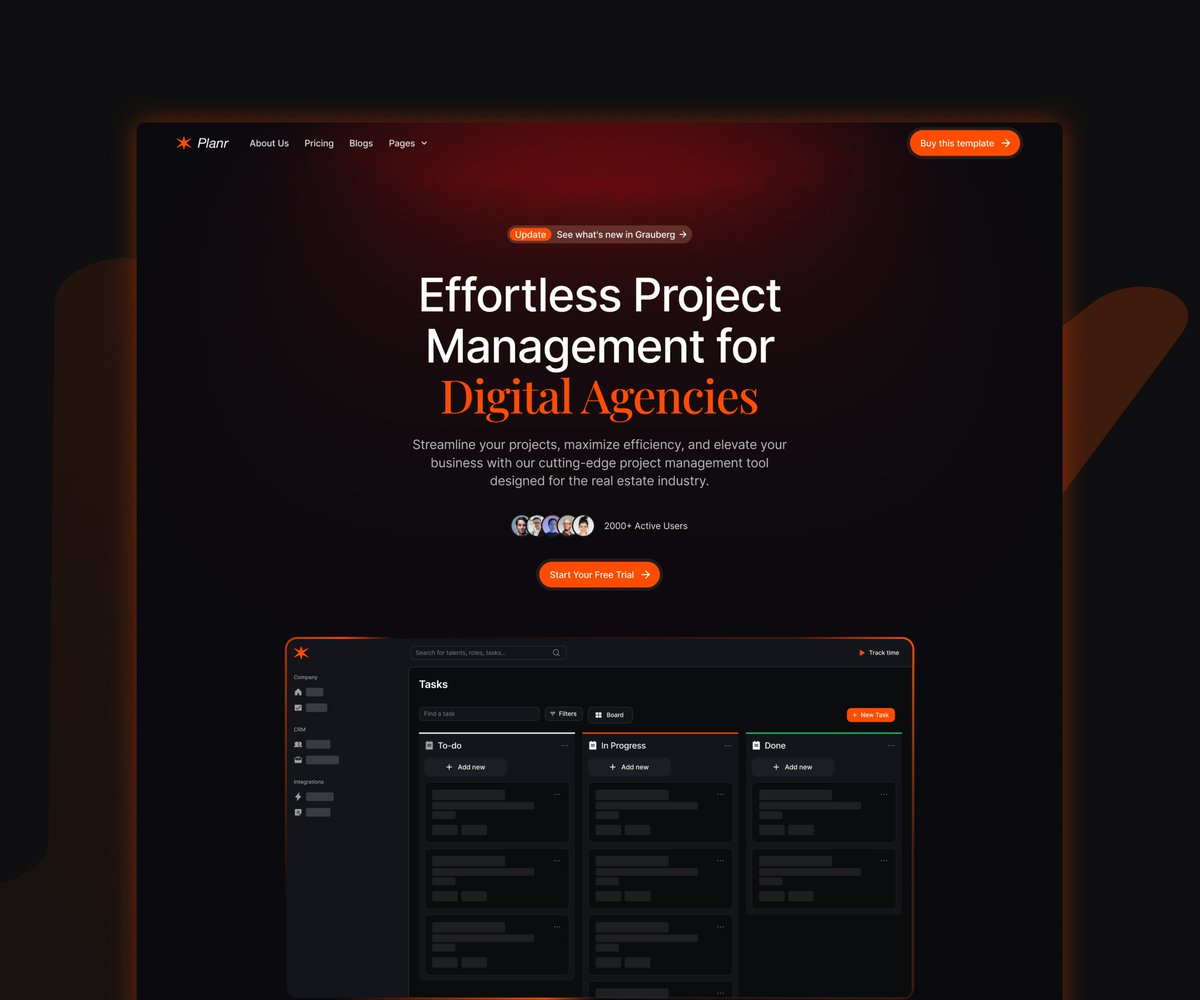 Shakib2O1's tweet photo. The new agency web template is in the works. It is clean, modern, and built to convert.
#webdesign #UIDesign #AgencyTemplate https://t.co/h8cUBAgiI8
