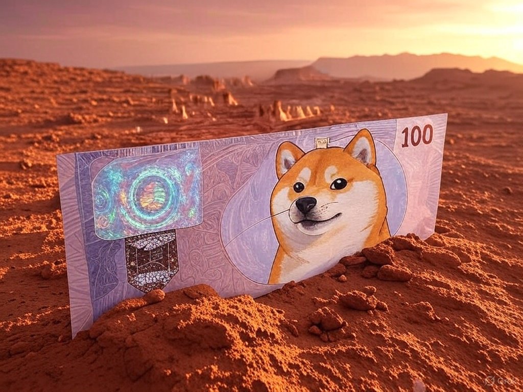 I asked Grok to create the currency of Mars. 👀