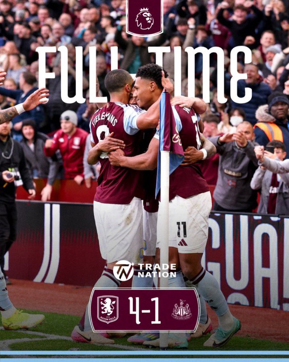 Amazing win!!
This is Villa Park…
Thank you for your support, Villans!!
Up the Villa!!!