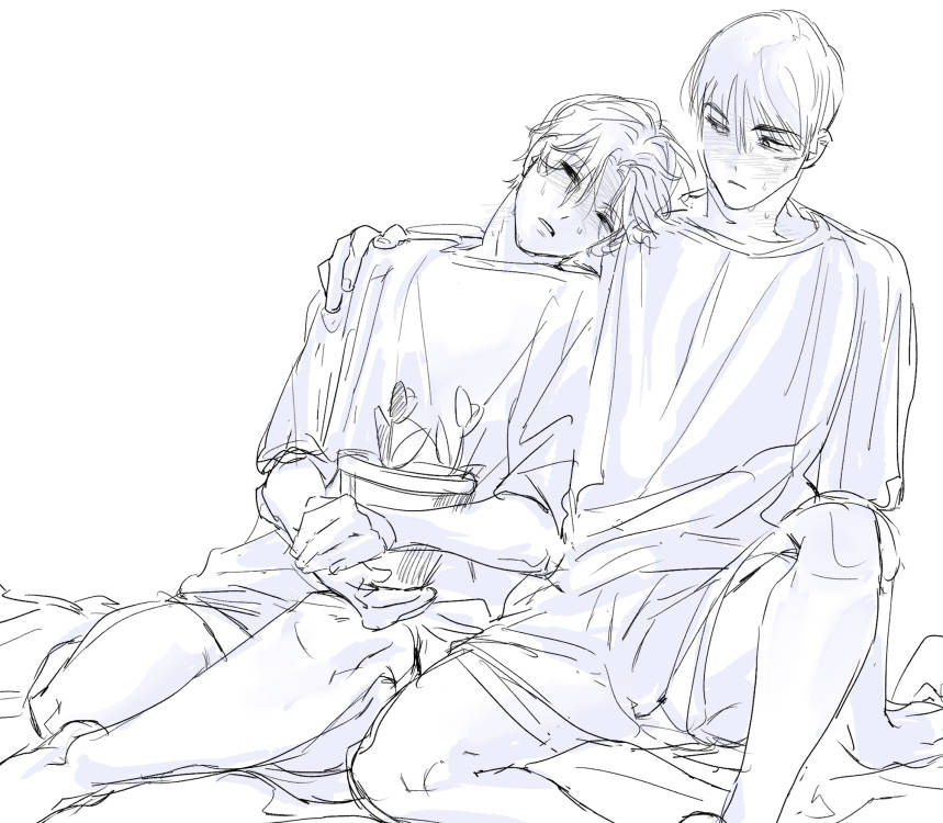 高中时期的他们