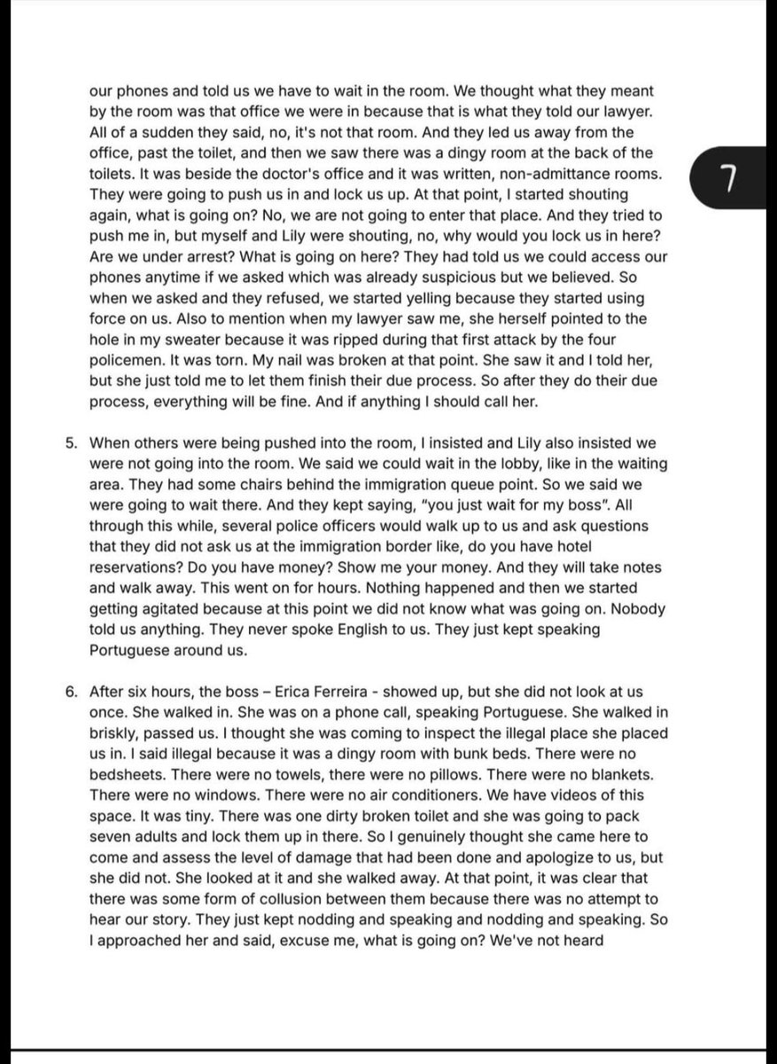 and more than enough funds. But they were Nigerians—and that was enough.

From the moment they landed, they were profiled, isolated, and stripped of their passports. Their phones were confiscated. Videos proving the abuse were deleted.