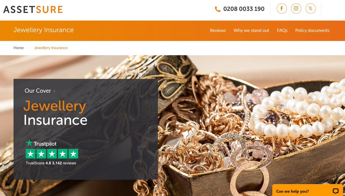 assetsure's tweet image. Protect your precious memories 💍 Specialised insurance for engagement rings and fine jewellery. Get an instant quote online and enjoy peace of mind with our UK-based support team. assetsure.com #JewelryInsurance #EngagementRing #ValueProtection