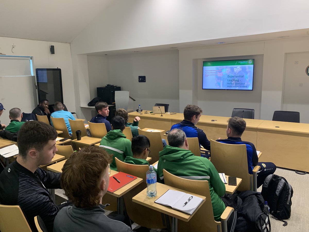 Congratulations to all the participants from today’s FAI Grassroots course held in FAI Abbottstown. Great engagement and discussions had throughout the day #coachdevelopment 🇮🇪⚽️🇮🇪⚽️