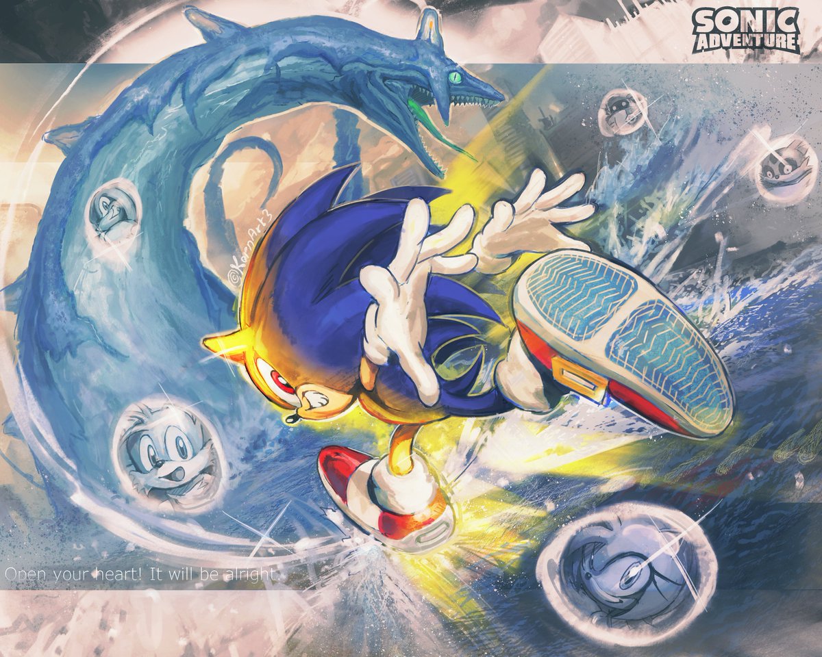 KornArt3's tweet photo. SONIC ADVENTURES https://t.co/JCNgDANB0i