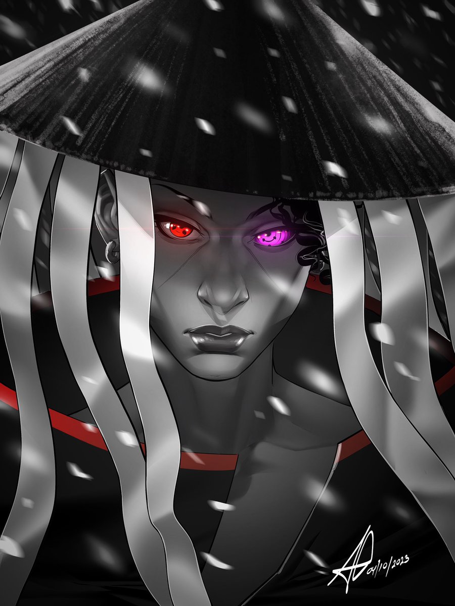 Gender swapped Itachi art by me.