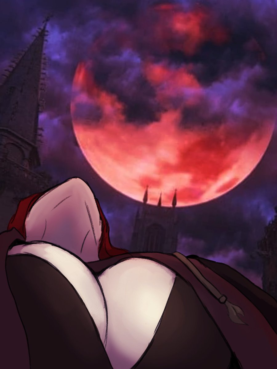 The bloodmoon is gorgeous this time of year