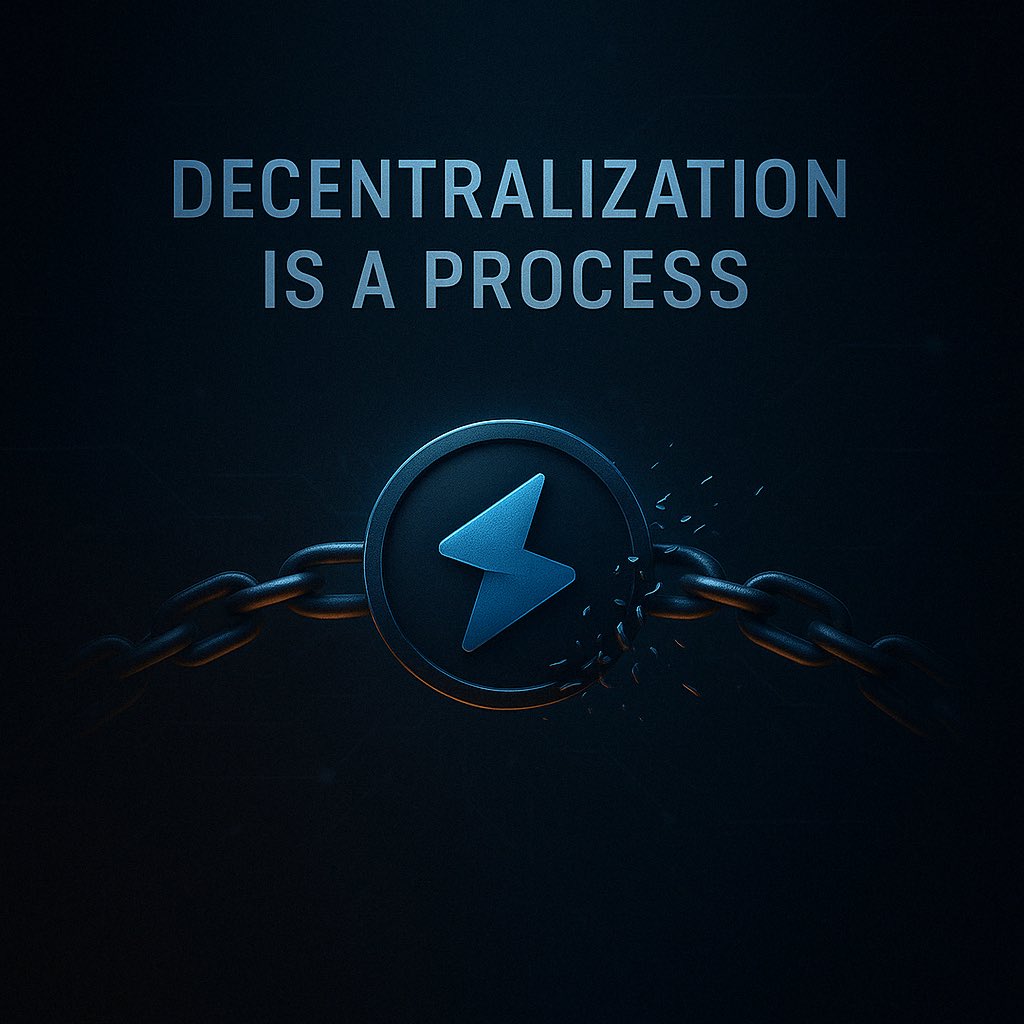 Decentralization is not an outcome, it is a process.

And this process is not driven by code, but by character.

👥 Without community ownership
🧠 Without a shared vision
🛠️ Without sustainable production

true decentralization cannot be established.

⚡️ SolveX does not skip any