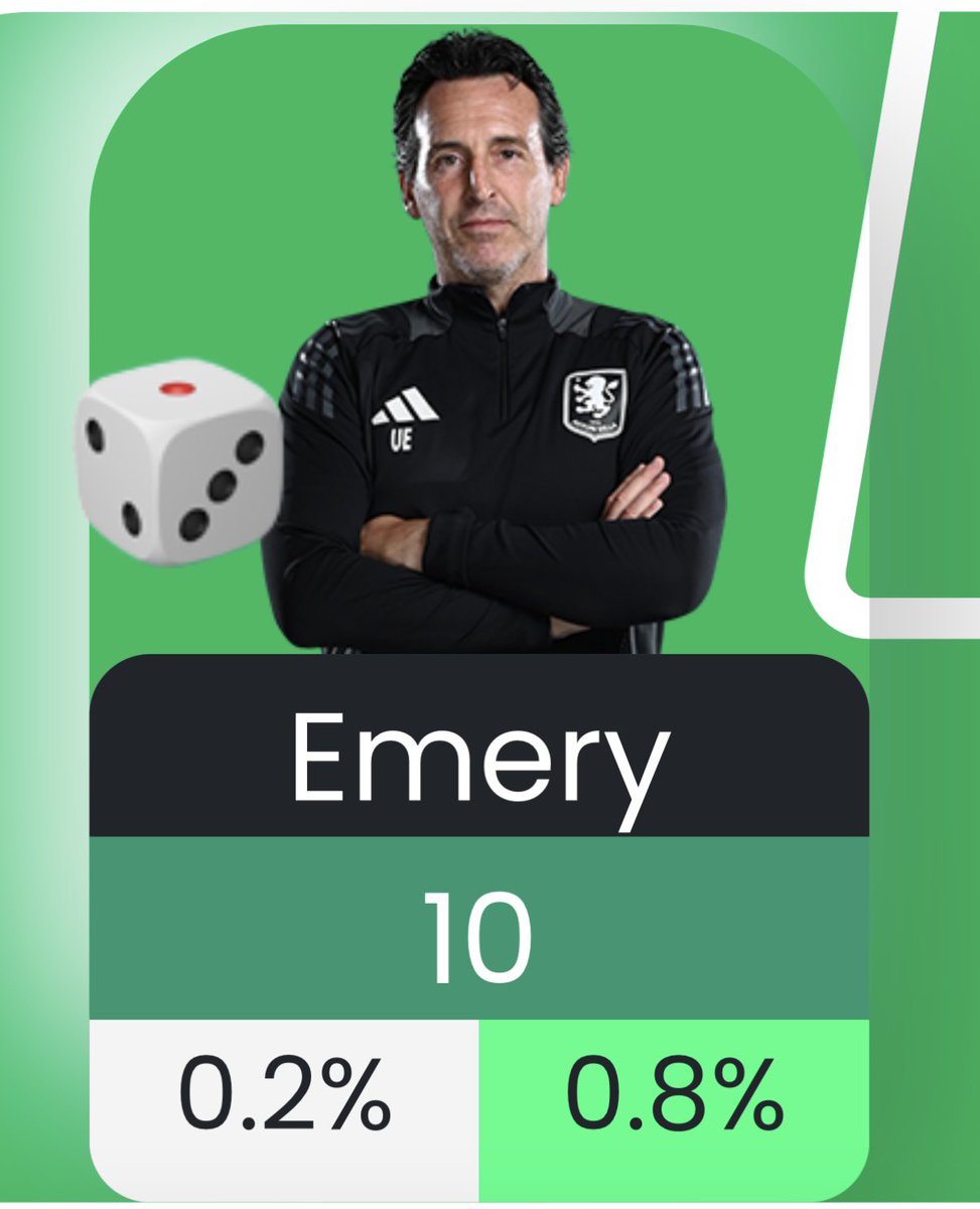 FPL_Chri5's tweet photo. 1 down .. 1 to go .. King Emery 👑

#FPL 
#FPLCommunity https://t.co/yutx7aIyod