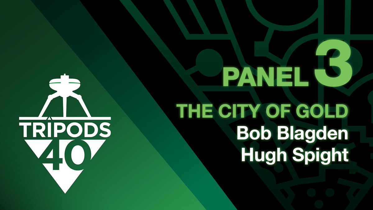 Episode 3 in the <a href="/Tripods40/">TRIPODS40</a> panel chats: Director Bob Blagden and Master 468 Hugh Spight (Dark Crystal, Return of the Jedi, Doctor Who) discuss the hazards and highlights of bringing the City of Gold and alien Masters to life.
youtube.com/@2089AD-a4n