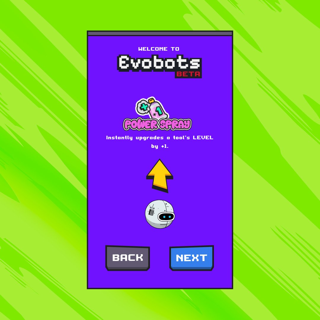 💪Power Spray = Instant Level Up ⬆️

Why wait?  Just spray it. 🧴+1 Tool Level 🔥

Join the evolution: 
👉 t.me/TheEvoBot
