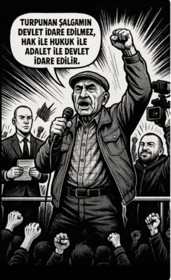 bsk985brk's tweet photo. Bir bilsen!
Çiftçi İşçi kardeşim 
Dünyanın senin nasırlı ellerinde ayakta durduğunu sıkılanlan yumruğunla indirdiğini✊
#GameOverAKP https://t.co/qdA2IRTNAh