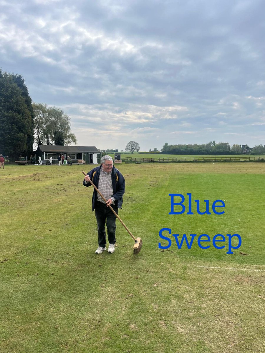 StoneCrickClub's tweet photo. 1st win! 1st win of the season. Even Simon got involved #bluesweep https://t.co/IfZEETSQ5d