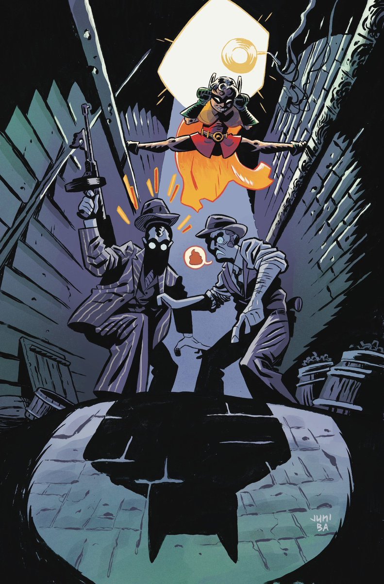 JUNI BA!!!!! I LOVE YOU JUNI BA!!!

batman and robin — year one #9 (2024-) variant cover by juni ba