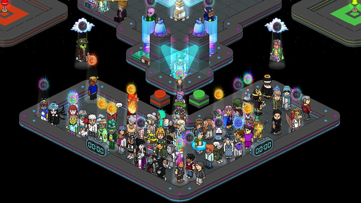 maofuet's tweet photo. Thank you so much @SeCReTSToRM @enqueteth @ExtraKenStudios @Habbo_Bodyguard @kenzyyy94 for hosting such a nice and fun @HabboNFT event once again &amp; thanks for the prizes!
This time it was in @Habbo COM, and next one will most likely be in ES, so hope to see y'all there too! :P https://t.co/noUgZS09pW