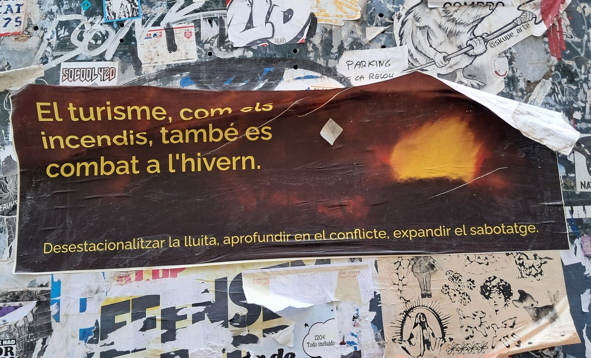 Aquest cartell és POESiA i SUBLEVACIÓ en estat PUR.
Gràcies a qui sigui que l'hagi fet.