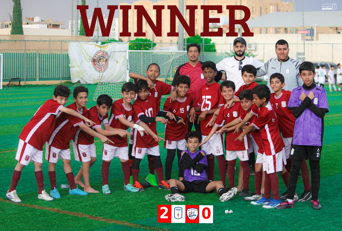abhafc_future's tweet photo. ثنائية نظيفة تأمن الفوز ل #أبهاU11 ✨ https://t.co/L6SYc6urNN